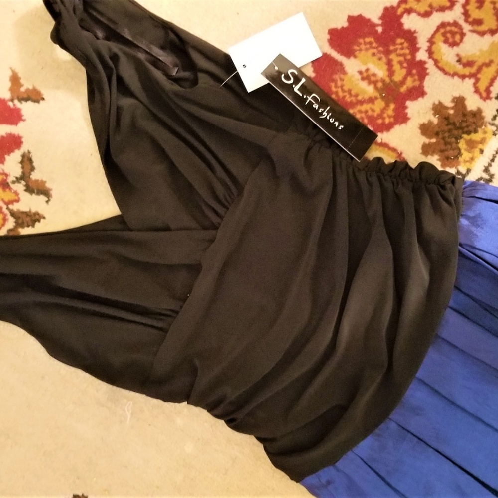 Vintage S.L. Fashions Party Dress NWT Size 8 - Picture 7 of 8